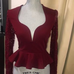 Red Dressy Shirt